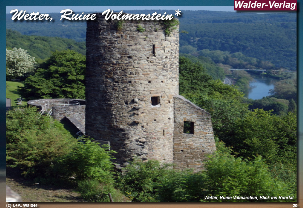 Reiseführer Aussichtstürme - Wetter, Ruine Volmarstein 