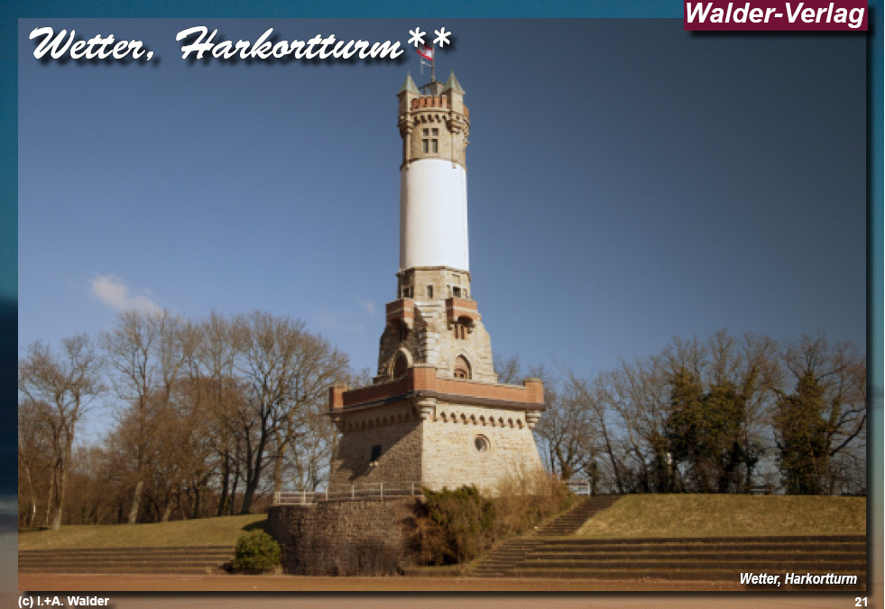 Reiseführer Aussichtstürme - Wetter, Harkortturm