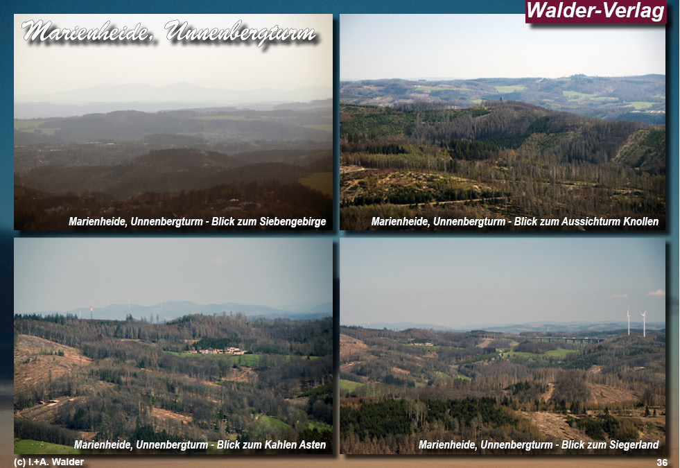Reiseführer Aussichtstürme - Marienheide - Unnenbergturm