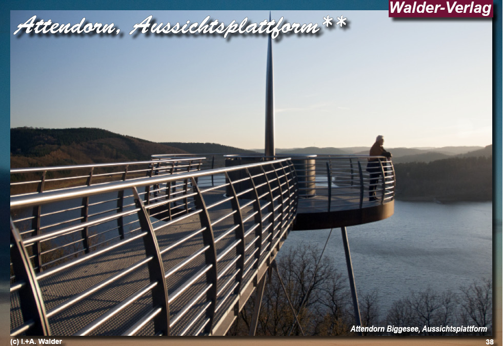 Reiseführer Aussichtstürme - Attendorn, Biggesee - Aussichtsplattform