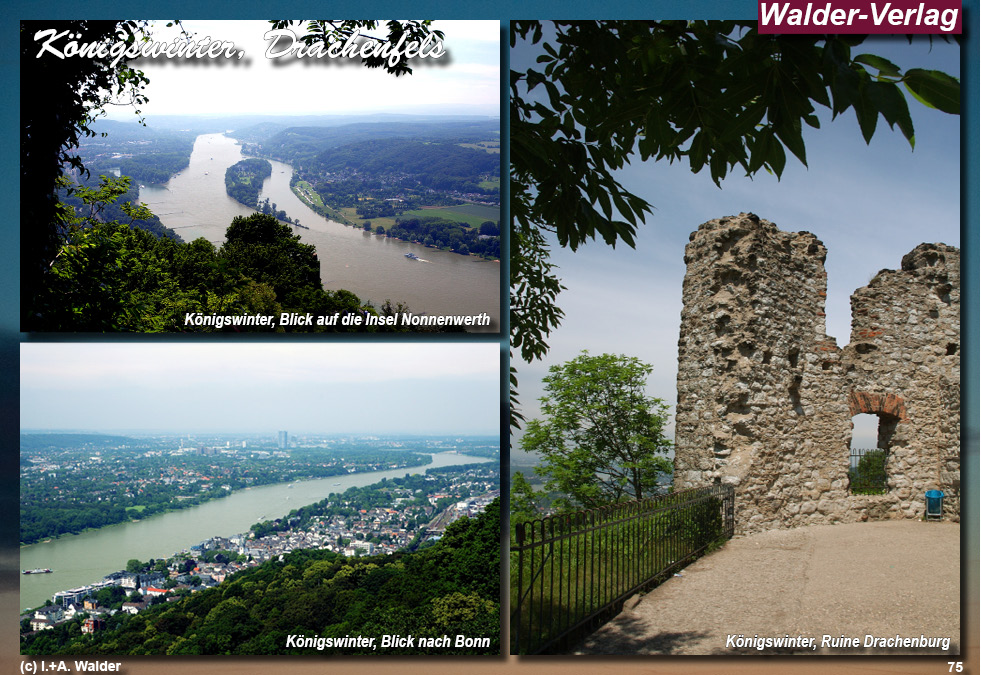 Reiseführer Aussichtstürme - Königswinter, Drachenfels