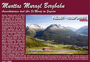 Reiseführer Muottas Muragl im Engadin