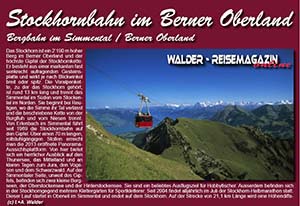 Reiseführer Stockhornbahn
