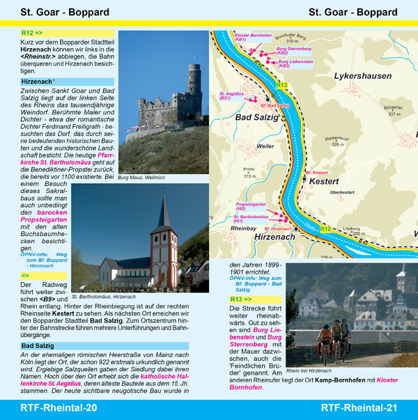 Walder-Verlag Reisetipps-Europa Radtour Romantisches Rheintal Walder-Verlag Reisetipps-Europa Radtour Romantisches Rheintal