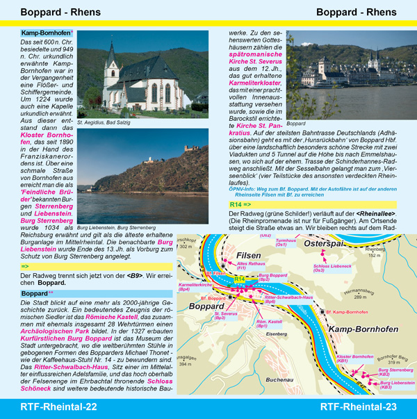 Walder-Verlag Reisetipps-Europa Radtour Romantisches Rheintal Walder-Verlag Reisetipps-Europa Radtour Romantisches Rheintal