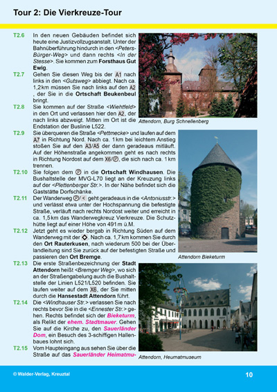 Walder-Verlag Reisetipps-Europa Wandern S&uuml;d Sauerland